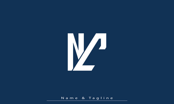 Alphabet letters Initials Monogram logo NC , CN
