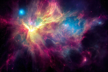 space abstract background