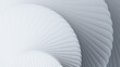 © NeoLeo - 3d rendering, abstract white minimalist background, modern geometric wallpaper