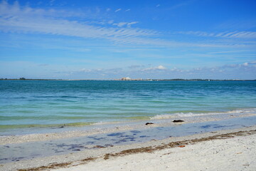 Wall Mural - Beautiful Sanibel island beach in Fort Myers, Florida, USA