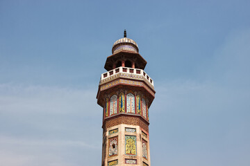 Canvas Print - Wazir Khan Mosque in Lahore, Punjab province, Pakistan