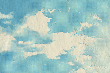 Wall Mural - retro sky pattern
