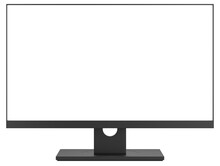 Computer Monitor With Blank Screen