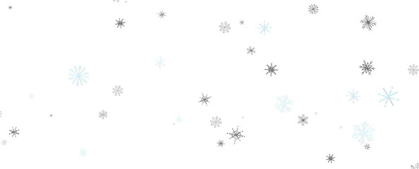 Christmas Card - Snowflakes Of Paper In Frame