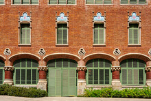 Historischer Klinikkomplex Des Hospital De La Santa Creu I Sant Pau, Barcelona, Katalonien, Spanien,