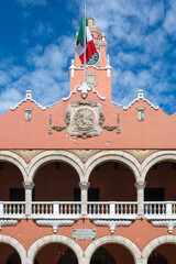 Poster - The Municipal Palace of Merida in Mexico