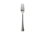 Fototapeta Dziecięca - Isolated utensil silver fork on transparent background