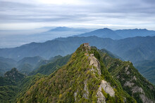 Qinling Mountains In Shaanxi Province, China.