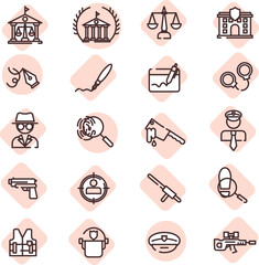 Protection laws, illustration, vector on a white background.