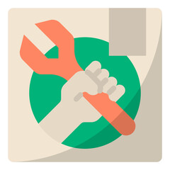 Poster - product service icon