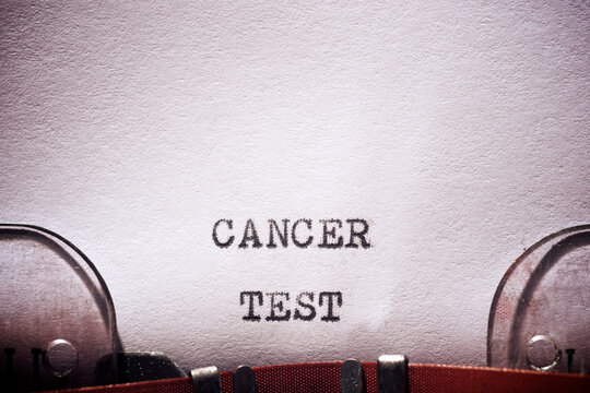 Cancer test concept
