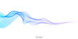 © korkeng - Vector wave lines smooth flowing dynamic blue purple pink gradient isolated on white background for concept of technology, digital, communication, science, music