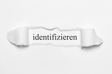 Wall Mural - identifizieren