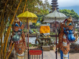 Sculptures of dragons outdoors in Thailand