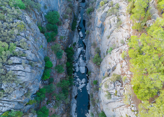 Wall Mural - Koprulu Canyon National Park Drone Photo, Manavgat Antalya, Turkey