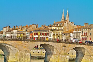 Wall Mural - VILLE DE MACON SAÔNE ET LOIRE PONT SUR LA SAONE