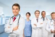 © BillionPhotos.com - Medical team of doctors on hospital background