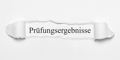 Poster - Prüfungsergebnisse	