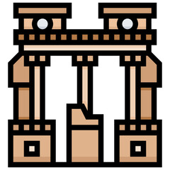 Poster - Temple icon