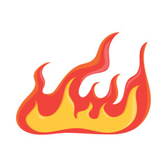 Sticker - fire flame design