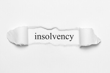 Sticker - insolvency