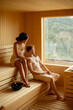 © BGStock72 - Young couple relaxing in the sauna