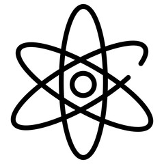 atom vector icon