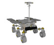 3d rendering unmanned rover robot vehicle