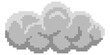 © POKPAK - illustration of pixel cloud icon