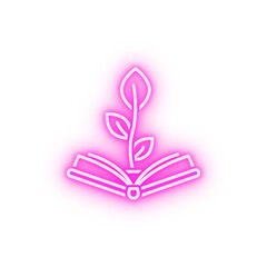 Sticker - Website graduate hat neon icon