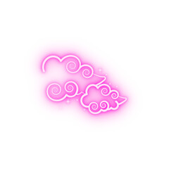 Poster - Cloud China cloud China culture neon icon