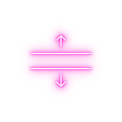 Poster - format text neon icon