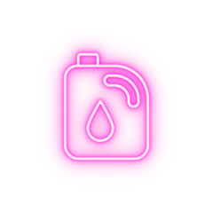 Sticker - Gasoline energy neon icon