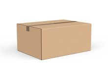 Rectangle Carton Box Mockup

