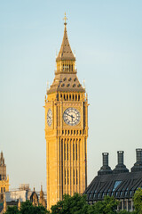 Sticker - Big Ben clock in London. England