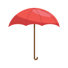 Poster - red umbrella accessory