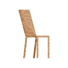 Sticker - wooden chair furniture