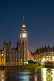 Fototapeta Big Ben - Big Ben at night in London. England