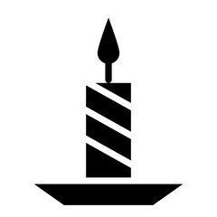 Poster - candle icon