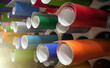 Vinyl film for pasting windows and decor. Warehouse of self-adhesive film. Consumables for plotter cutting.