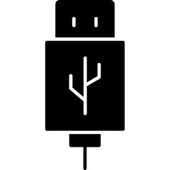 Canvas Print - Usb Icon