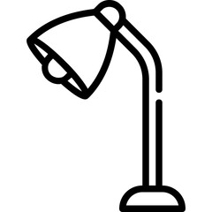 Sticker - lamp icon