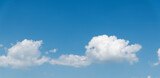Fototapeta Na sufit - Beautiful blue sky withwhite clouds.