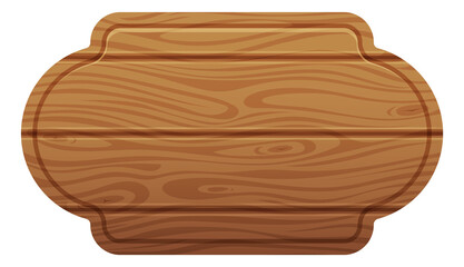 Wall Mural - plywood plate in rustic old style. wooden signboard
