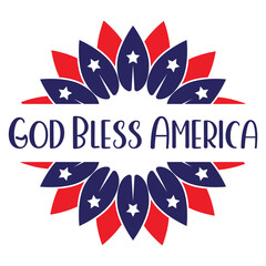 sunflower god bless america png file