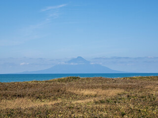 view from the beach