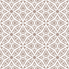  Geometric pattern. Seamless vector background. Ethnic graphic design.	