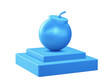 © pensil3D - 3d illustration icon of Bomb with podium for UI UX web mobile apps social media ads designs