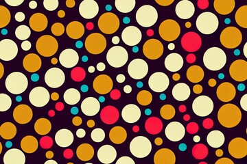 Sticker - Geometric abstract seamless pattern Classic background 2d illustration