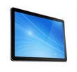 © daboost - Digital tablet pc isolated on a transparent background. Blue screen